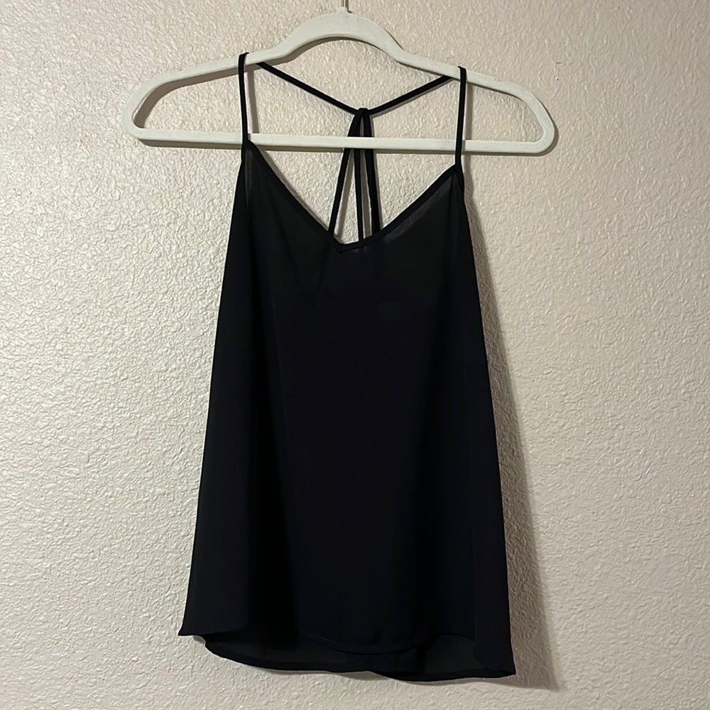 Abercrombie Silky Tank 🖤